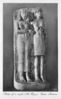 EGYPTE - LE CAIRE - MUSEE - STATUE OF A COUPLE - IV DYN - HISTOIRE, ANTIQUITE - Musées