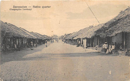 TANZANIE - DARESSALAM - NATIVE QUARTER ( TANGANYIKA TERRITORY ) - Tanzania