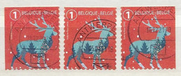 België OBP Nr: 4974 - 4974b  Gestempeld / Oblitérés - Kerstzegels 2020 - Gebraucht