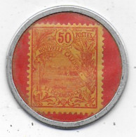 NOUVELLE CALEDONIE   -  Timbre Monnaie - NOUMEA - Banque De L' Indochine - Nouvelle-Calédonie