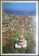 ISRAEL HAIFA MULTI VIEW PERSIAN GARDEN BAHAI TEMPLE BEACH HARBOUR ANSICHTSKARTE POSTCARD PHOTO CARD PC CP AK CARTOLINA - Israele