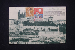 FRANCE - Vignette Contre La Tuberculose Sur Carte Postale De Béziers En 1927 - L 119313 - Brieven En Documenten