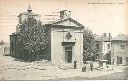 ST-JEAN-BONNEFONDS (42) L'Eglise En 1934 - Other Municipalities