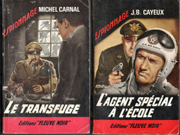 2 Romans Espionnage - Editions Fleuve Noir  N: 388 Le Transfuge  Et N: 607 L'agent Spécial à L'école  De 1963/67 - Fleuve Noir