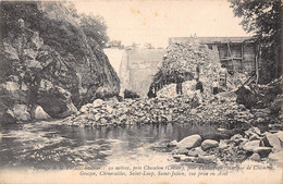 23-BARRAGE DE LA TARDES- PRES CHAMBON - POUR L'ECLAIRAGE ELECTRIQUE DE CHAMBON , GOUZON, CHENERAILLES, ST LOUP ST JULIEN - Chambon Sur Voueize