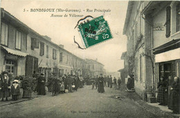 Bondigoux * La Rue Principale Du Village * Avenue De Villemur * Villageois - Other & Unclassified