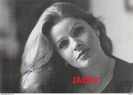 AUTOGRAFO - Senta Berger -  (Vienna, 13 Maggio 1941) è Un'attrice E Produttrice Cinematografica Austriaca) - Autogramme