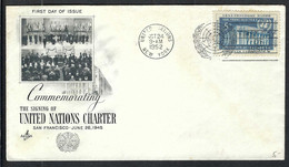 NATIONS-UNIES NEW-YORK 1952:  LSC - Lettres & Documents