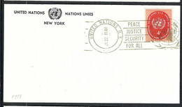 NATIONS-UNIES NEW-YORK 1958:  LSC - Covers & Documents