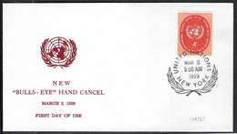 NATIONS-UNIES NEW-YORK 1959:  LSC - Storia Postale