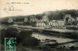 Pont Aven * Vue Sur Le Quai * Hôtel Café Terminus - Pont Aven