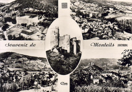 D12  Souvenir De MONTEILS  ....... Carte Multivue - Other Municipalities
