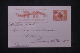 HAÏTI - Entier Postal De Port Au Prince Pour La France En 1909 Via New York - L 119333 - Haiti