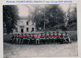 JAGDSTAFFEL-Deutsche PILOTEN-NON SITUEE-PHOTO Allemande-Guerre-14-18-1 WK-Militaria-Fliegerei-Aviation- - 1914-1918: 1st War