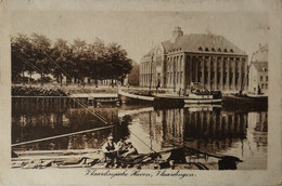 Vlaardingen //Vlaardingsche Haven Met Zicht Naar Nieuw Handelsgebouw 1925 - Vlaardingen