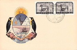 ARGENTINA - SPECIAL CARD 1965 BASE BELGRANO / ZL75 - Covers & Documents