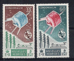 Nouvelles HEBRIDES  Timbres Poste N°211* à 212* Neufs Charnières TB Cote 16€50 - Unused Stamps