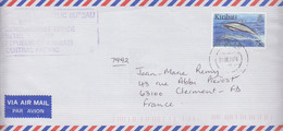 Lettre Par Avion Obl Kiribati Le 3/6/96 Sur N° 373 (Dauphin, Mère Et Petits), 1978 - Kiribati (1979-...)