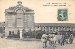 94-MAISON-ALFORT- INTERIEUR DE L'USINE SPRINGER - Maisons Alfort