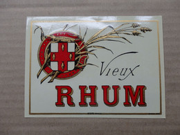 Ancienne étiquette "Vieux Rhum" - Rhum
