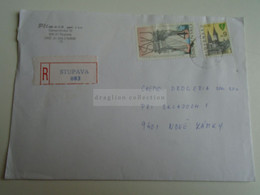 D189918    Slovensko  Slovakia Registered Cover  Ca 2003  STUPAVA - Briefe U. Dokumente