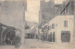 CPA 40 SAINT SEVER RUE DES ARCEAUX - Sonstige & Ohne Zuordnung