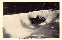 74-CHAMONIX- COURSE DE BOBSLEIGH - Chamonix-Mont-Blanc