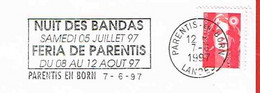 France. Flamme. Nuit Des Bandas Parentis - Lettres & Documents