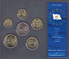 CYPX01 - CHYPRE - DERNIERES MONNAIES EN EUROPE - 1 à 50 Livres - Cyprus