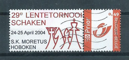 Belgium 29e Lentetornooi Schaken,S.K Moretus Hoboken Used/gebruikt/oblitere - Sonstige & Ohne Zuordnung
