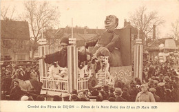 21-DIJON- COMITE DES FÊTES DE DIJON- FÊTES DE LA MERE FOLLE DES 23 ET 28 MARS 1935 - Dijon