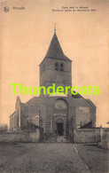 CPA HERZELE OUDE KERK IN AFBRAAK 1913 - Herzele