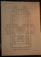 Plan Du Nouvel Opéra De Paris.1871. - Other Plans