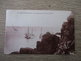 85 ILE D'YEU  LA RADE DEVANT LE PORT DE LA MEULE - Ile D'Yeu