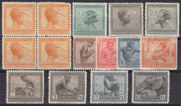 COB 106/17 * - Congo Belge - 1923 - Cote 60 COB 2022 -  Métiers Et Industries Indigènes - Ongebruikt