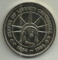 Medalha 1984 USA (Centenário Estátua Da Liberdade 1884-1984) - Profesionales/De Sociedad