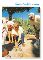 [83] SAINTE-MAXIME - BOULISTES SUR LA PROMENADE - Petanca