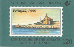 YOUGOSLAVIE - CARNET N°2354/65 ** (1991) Phares De L'Adriatique Et Du Danube. - Carnets