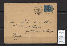 France - Cachet D'Essai - SIGNE CALVES - 1886 Sur Sage - Paris Place De La Bourse - 1877-1920: Semi-moderne Periode