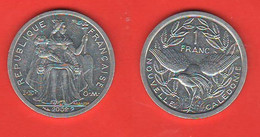 Nuova Caledonia 1 Franco 2002 New Caledonia 1 Franc Aluminum Coin - Nouvelle-Calédonie