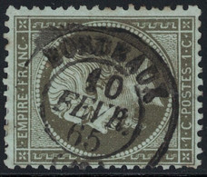 EMPIRE - N°19 - OBLITERATION CACHET A DATE - BORDEAUX - GIRONDE - COTE TIMBRE 50€. - Other & Unclassified