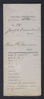 1862 French Canadian Canada Court Document - Documentos Históricos
