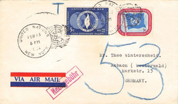UNITED NATIONS - AIRMAIL 1964 > ASBACH/DE / ZL83 - Luftpost