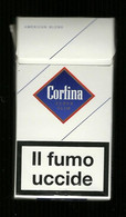 Tabacco Pacchetto Di Sigarette Italia - Cortina Slim Da 20 Pezzi - ( Vuoto ) - Etuis à Cigarettes Vides