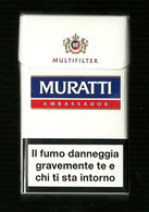 Tabacco Pacchetto Di Sigarette Italia - Muratti Da 20 Pezzi Bis - ( Vuoto ) - Etuis à Cigarettes Vides
