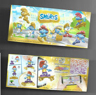 Kinder Ferrero BPZ - Cartina EN 375A The Smurfs - Notes
