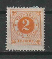 Zweden Y/T 29 (*) MH - Unused Stamps