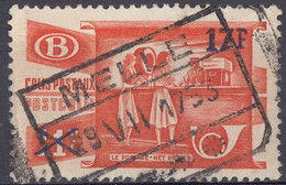 BELGIE - BELGIQUE - 1953 - Francobollo Per Pacchi Usato Yvert 332, Come Da Immagine. - Bagages [BA]