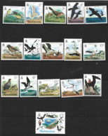 Ascension Islands  1976  SG  199-214  Birds  Unmounted Mint - Ascension