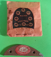 Ancien FER à Chaussure Et Sachet De CLOUS Wood-Milne - Neuf De Stock Non Ouvert Et étiquette GOULET TURPIN - Vers 1970 - Autres & Non Classés